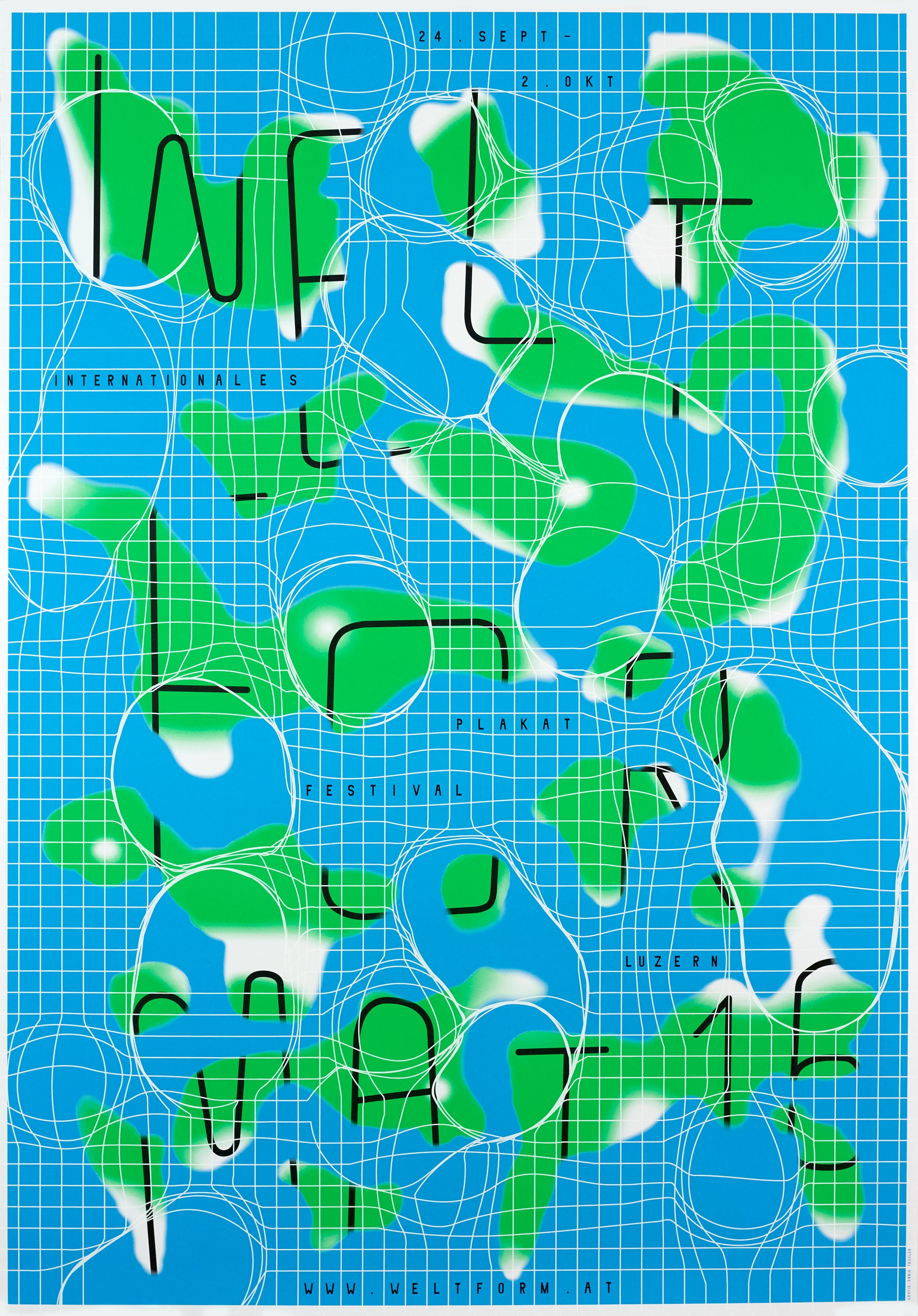 Annik Troxler poster, Weltformat Festival 2016 | Grafa Gallery