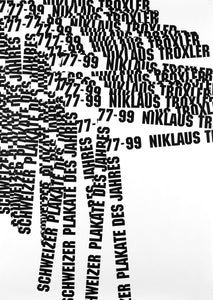 Niklaus Troxler, Schweizer Plakate des Jahres 77-99