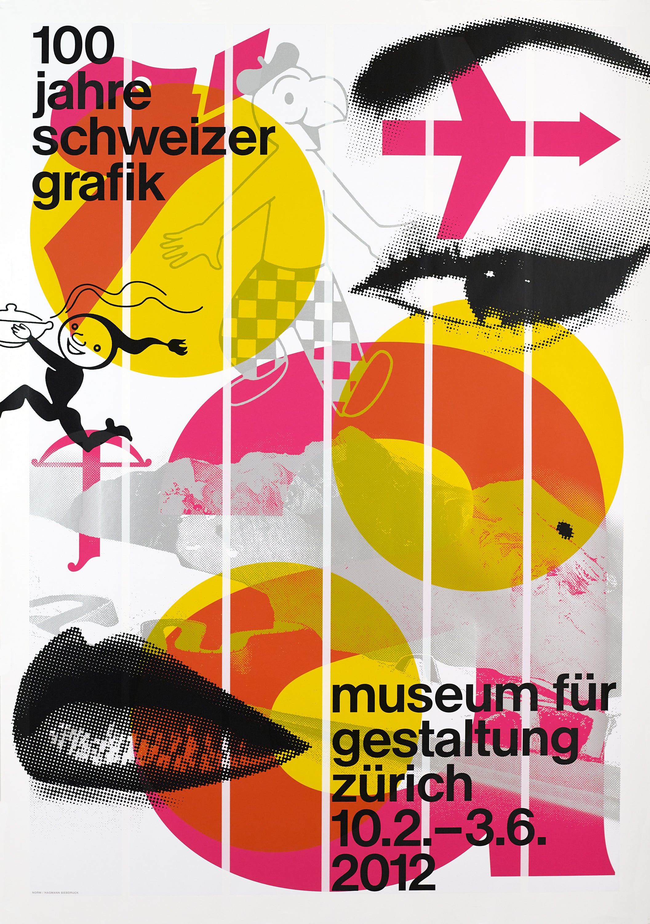 NORM poster, 100 Jahre Schweizer Grafik | Grafa Gallery