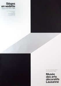 Sièges en vedette, Design de 1972 à 1993, Musée des arts décoratifs, Lausanne
