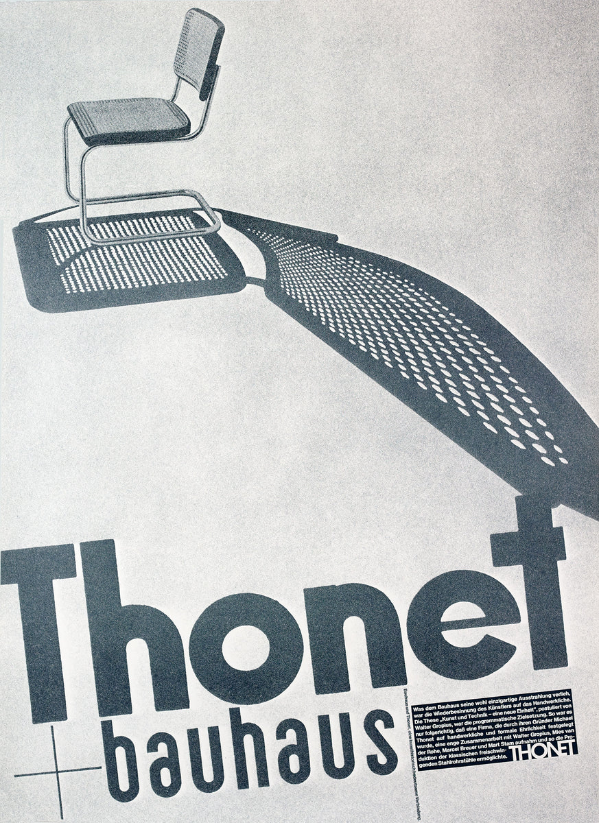 Thonet Bauhaus poster | Grafa Gallery