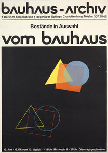 Bauhaus Archiv, Bestände in Auswahl vom Bauhaus
