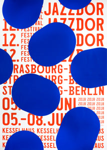 Jazzdor Festival Strasbourg-Berlin 2018, blue ovals