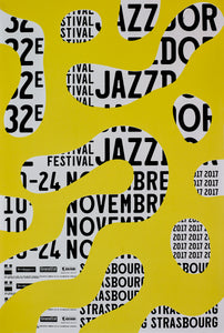 Jazzdor Festival Strasbourg 2017, yellow swirls