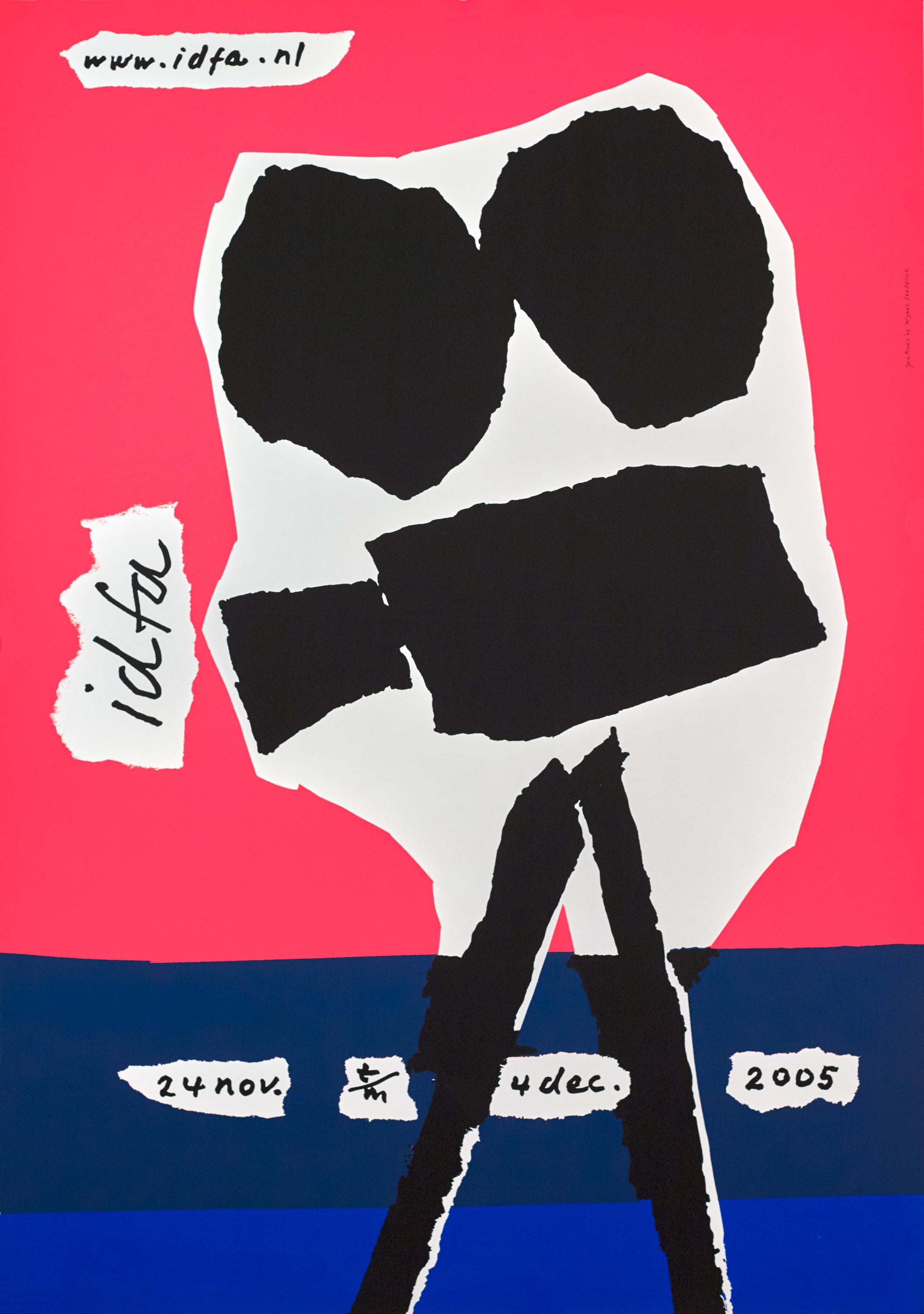 Jan Bons poster, IDFA 2005 | Grafa Gallery