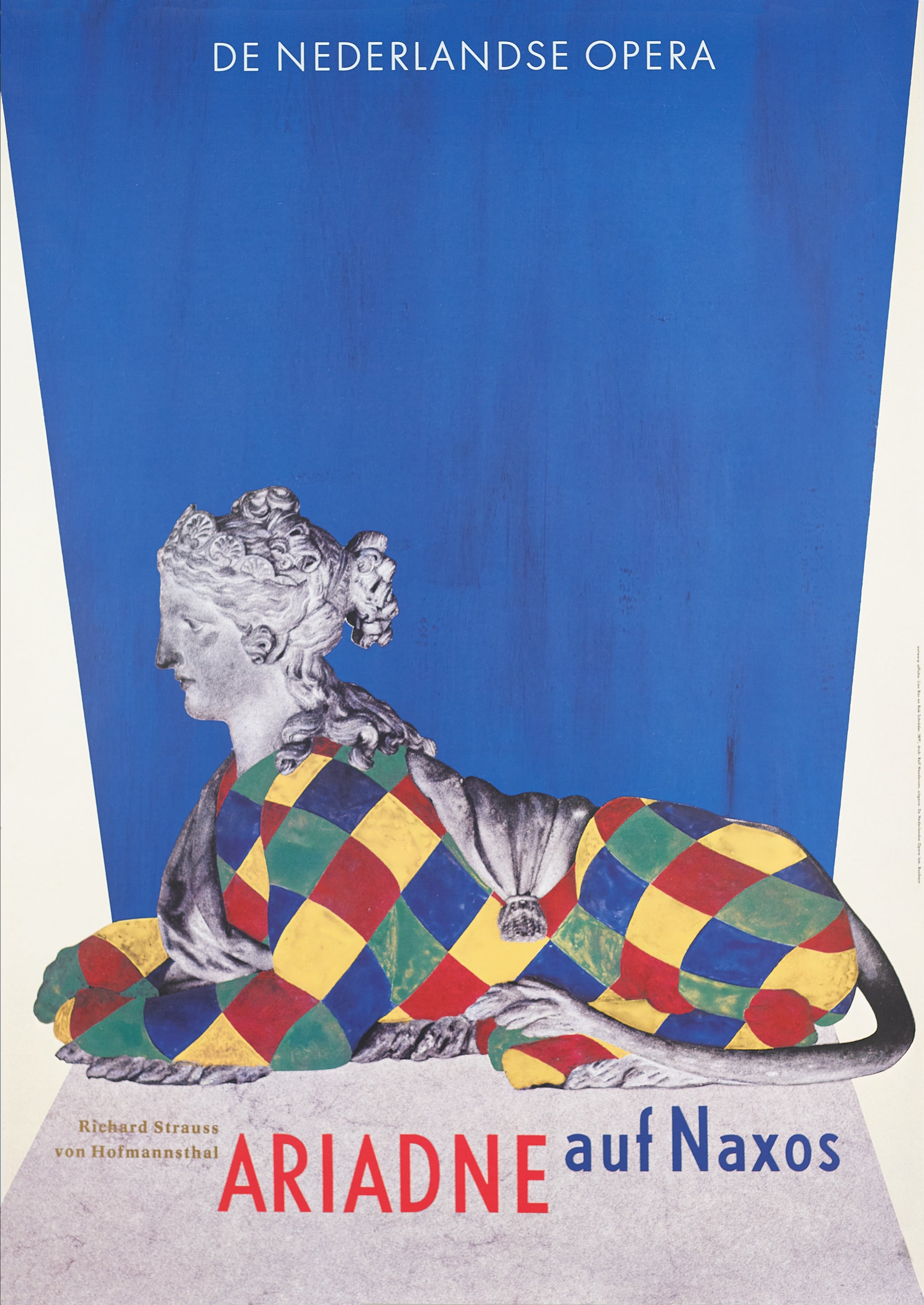 Wild Plakken poster, Ariadne auf Naxos | Grafa Gallery